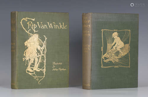 RACKHAM, Arthur (illustrator). - Washington IRVING. Rip Van Winkle. London: William Heinemann, 1907.