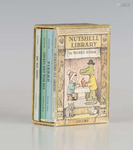 CHILDREN'S BOOKS. - Maurice SENDAK. The Nutshell Library. [London:] Collins, [1964.] 4 vols., signed