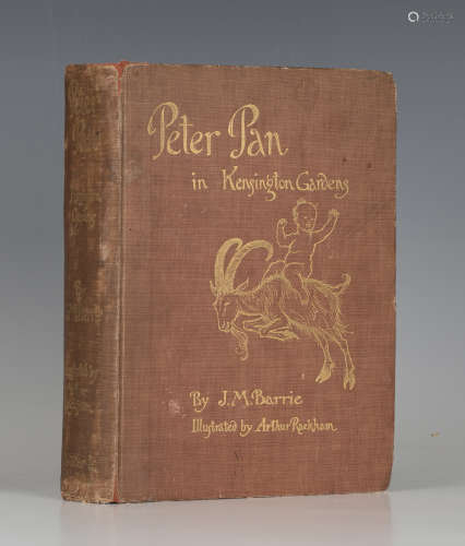 RACKHAM, Arthur (illustrator). - J.M. BARRIE. Peter Pan in Kensington Gardens. London: Hodder &