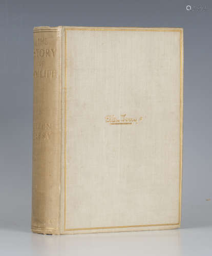 TERRY, Ellen. The Story of My Life. London: Hutchinson and Co., 1908. Limited edition, this being