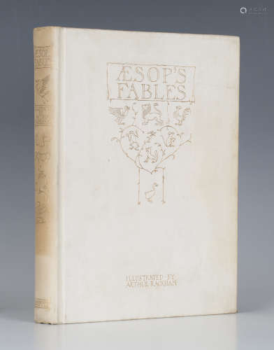 RACKHAM, Arthur (illustrator). Aesop's Fables. London: William Heinemann, 1912. Limited edition,