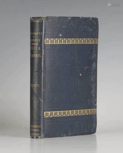 AFRICA. - F. Sidney ENSOR. Incidents on a Journey Through Nubia to Darfoor. London: W.H. Allen &