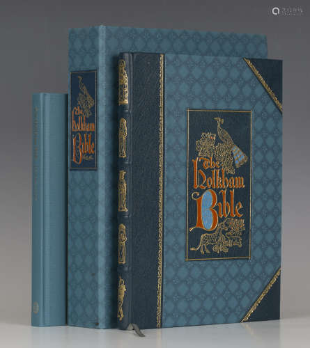 FOLIO SOCIETY. - Michelle P. BROWN (commentary). The Holkham Bible. London: The Folio Society, 2007.