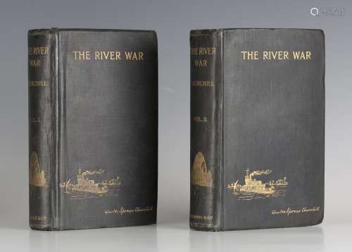 CHURCHILL, Winston Spencer. The River War, an Historical Account of the Reconquest of the Soudan…