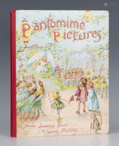 POP-UP BOOK. - Frederick Edward WEATHERLY (introduction). Pantomime Pictures, a Novel Colour Book