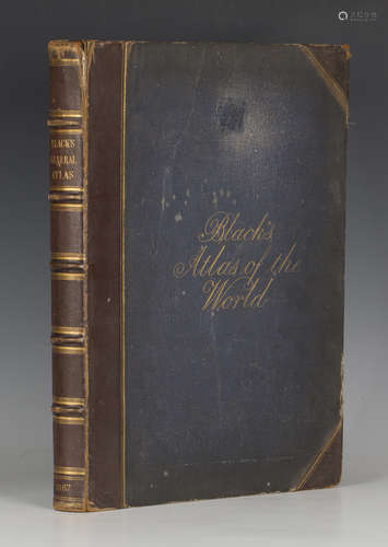 BLACK, Adam and Charles (publisher). Black's General Atlas of the World. Edinburgh: Adam and Charles