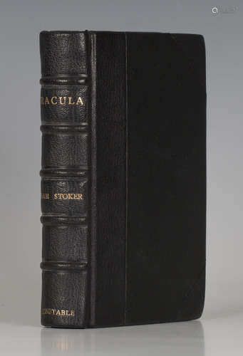 STOKER, Bram. Dracula. Westminster: Archibald Constable and Company, 1897. First edition, early