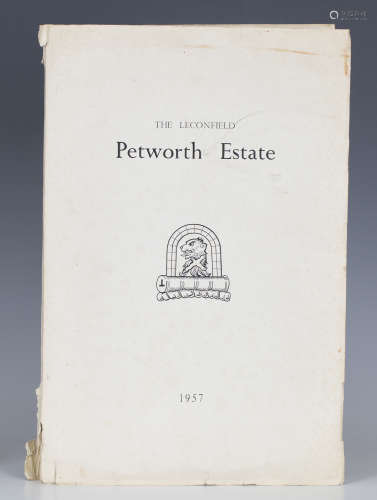 SUSSEX. The Leconfield Petworth Estate. [N.p.:] 1957. Folio, (374 x 231mm.) 5 folding colour maps