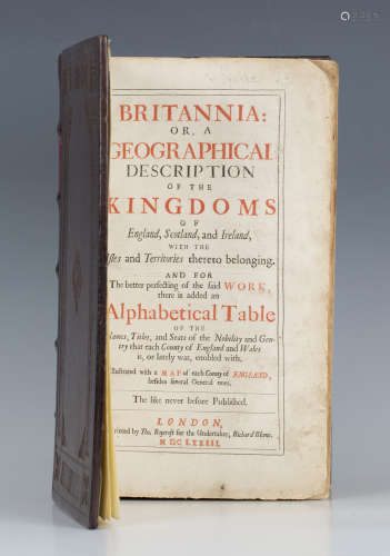 BLOME, Richard. Britannia: or, A Geographical Description of the Kingdoms of England, Scotland and