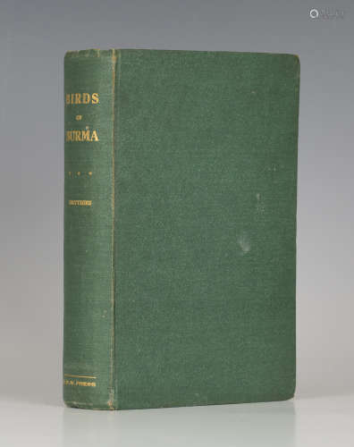 SMYTHIES, B.E. Birds of Burma. Rangoon: American Baptist Mission Press, 1940. First edition, 8vo (