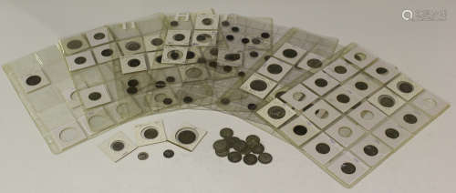 A collection of British silver and silver-nickel coinage, including a Victoria Gothic florin 1881,