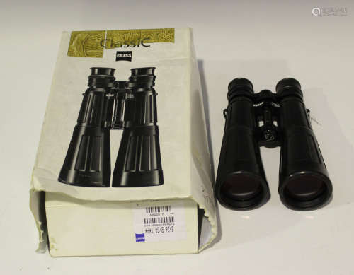 A pair of Zeiss Dialyt 8 x 56 B/GA T* Classic binoculars, with box, instruction booklet and