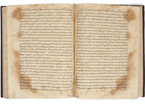 Ghiyat Al-din Bin Humam al-din Khwandmir (d. 1525AD): Habib Al-Siyar, Iran, 18th century, with a