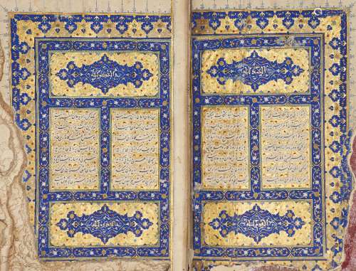 A fine and rare Timurid copy of Jala al-din Rumi (d.1273 AD) Mathnawi Ma'nawi, Iran, circa 1480AD,