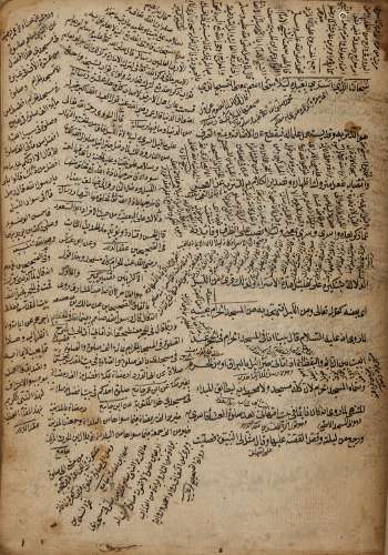 A religious compilation, Central Asia, 19th century, Arabic manuscript on paper, comprising a number