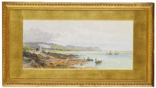 William Henry Millais, British 1828-1899- Westward Ho; watercolour, signed, titled and dated 1884 in