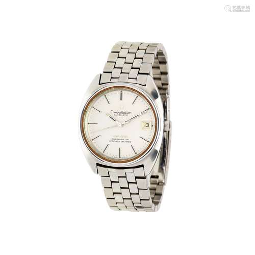 Omega, Constellation, ref. ST 168 0056, a stainless steel bracelet watch