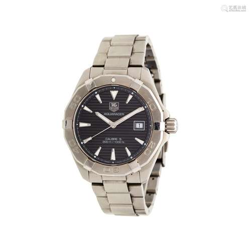 Tag Heuer, Aquaracer, ref. WAY2113-0, a stainless steel bracelet watch