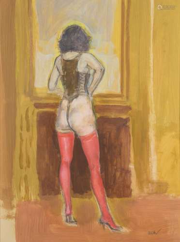 Alberto Sughi (Italian 1928-2012), Figura, 2000-2001