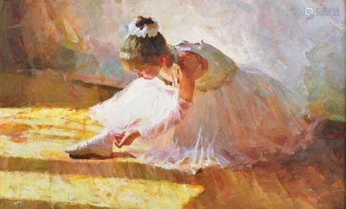 Anatoly Shapovalov (Ukranian b. 1949), The Ballerina