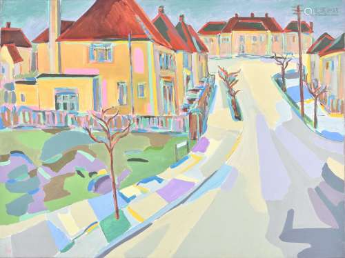 Harry Weinberger (German 1924–2009), London Suburb