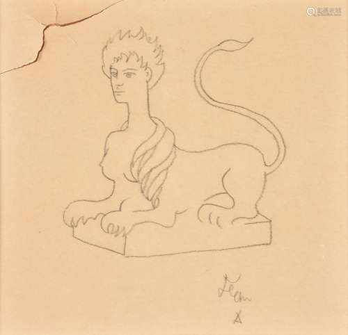 Jean Cocteau (French 1889-1963), Sphynx
