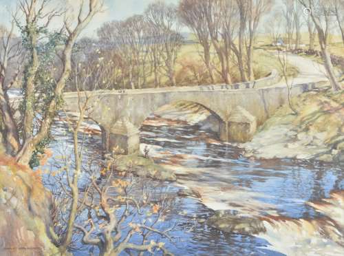 Charles Oppenheimer (British 1875-1961), Old Bridge of Tongland, Galloway, Ireland