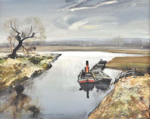 Rowland Hilder (British 1905-1993), River Bure