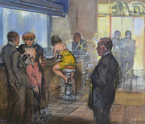 Alberto Sughi (Italian 1928-2012), Gran Caffe