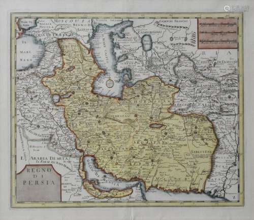 Karte von Persien: 