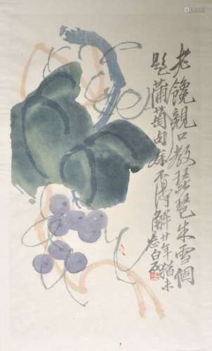 Ch'I Pai Shih (Qi Baishi). 1864 Xiangtan-1957 Peking