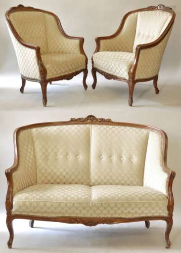 Sofa und zwei Sessel, Barockstil