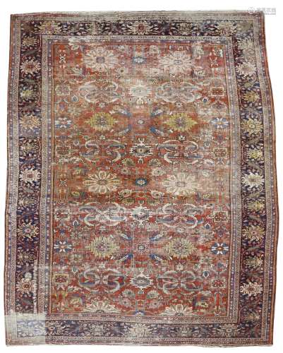 A ZIEGLER CARPET ARAK SULTANABAD, LATE 19TH CENTURY 504 x 310cm PROVENANCE Purchased by the