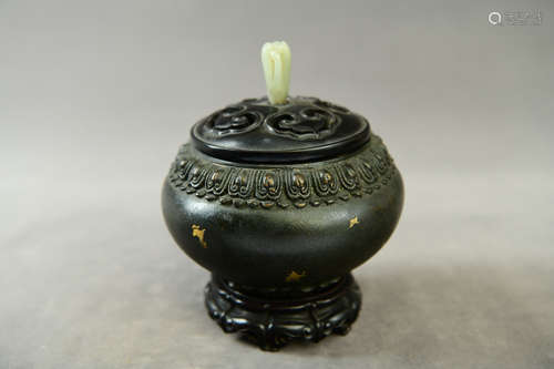 A Chinese Bronze Incense Burner