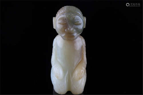 A Jade Figure