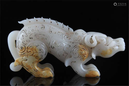 A Jade Beast Han Dynasty