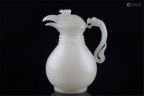 A Jade Kettle Qing Dynasty