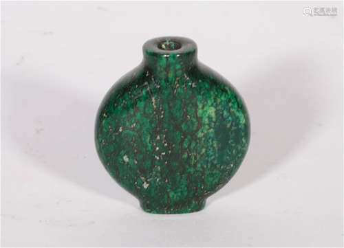 A Snuff Bottle of Late Qing Dynasty