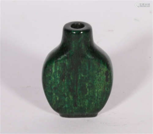 A Qiujiao Snuff bottle of Late Qing Dynasty