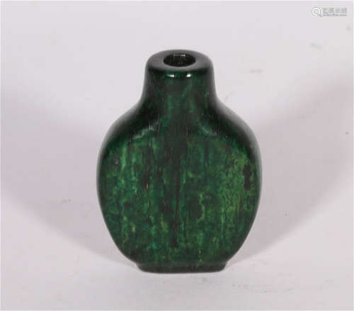 A Qiujiao Snuff bottle of Late Qing Dynasty