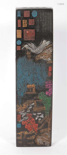 A Ink Block of Qing Dynasty