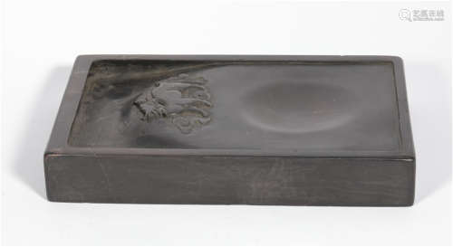 A Carved Ink-stone of Qing Dynasty