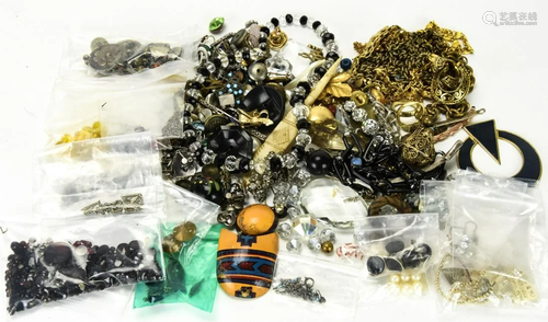 Collection of Vintage Costume Jewelry