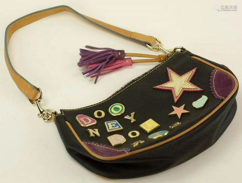 Dooney & Bourke Embellished Leather Purse Han…