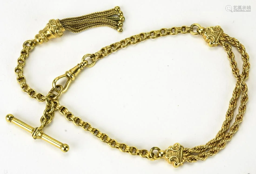 Victorian Gold Filled Albertina Watch Chain