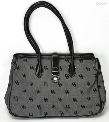 Dooney & Bourke Leather & Monogram Purse Handbag