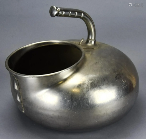 Vintage Stainless Steel Cow Milking Can Bucket