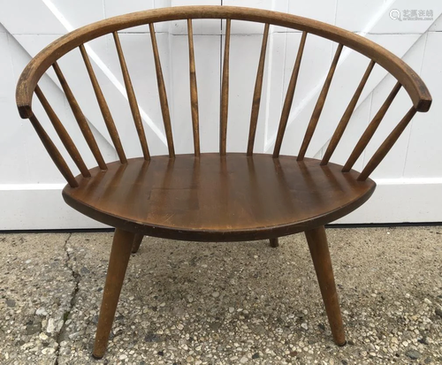 Mid Century Modern Swedish Windsor Form Chair