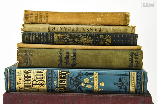 Collection Vintage Children's Books, Illustrated