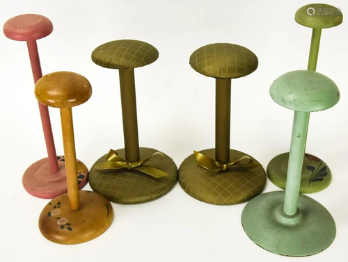 Collection Vintage Department Store Hat Stands